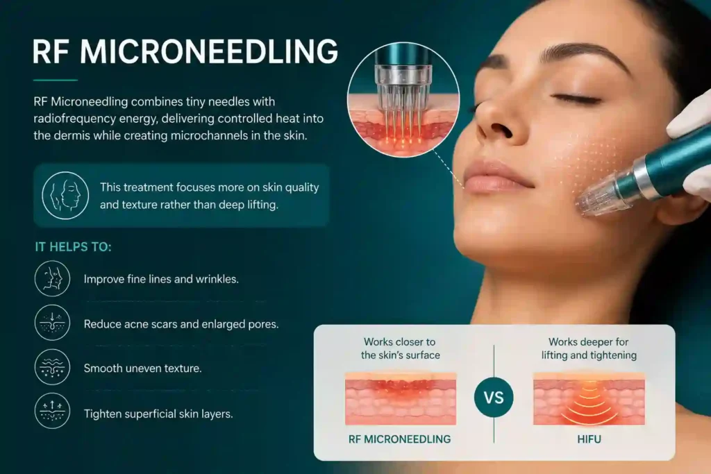 What Does RF Microneedling Do That HIFU Alone Cannot Portsmouth
