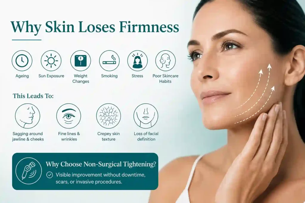 What Makes Skin Lose Firmness and Why Do People Seek Non-Surgical Tightening Portsmouth?