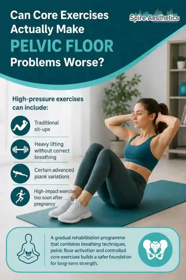 Can Strengthening Your Core Alone Actually Make Pelvic Floor Problems Worse Portsmouth?